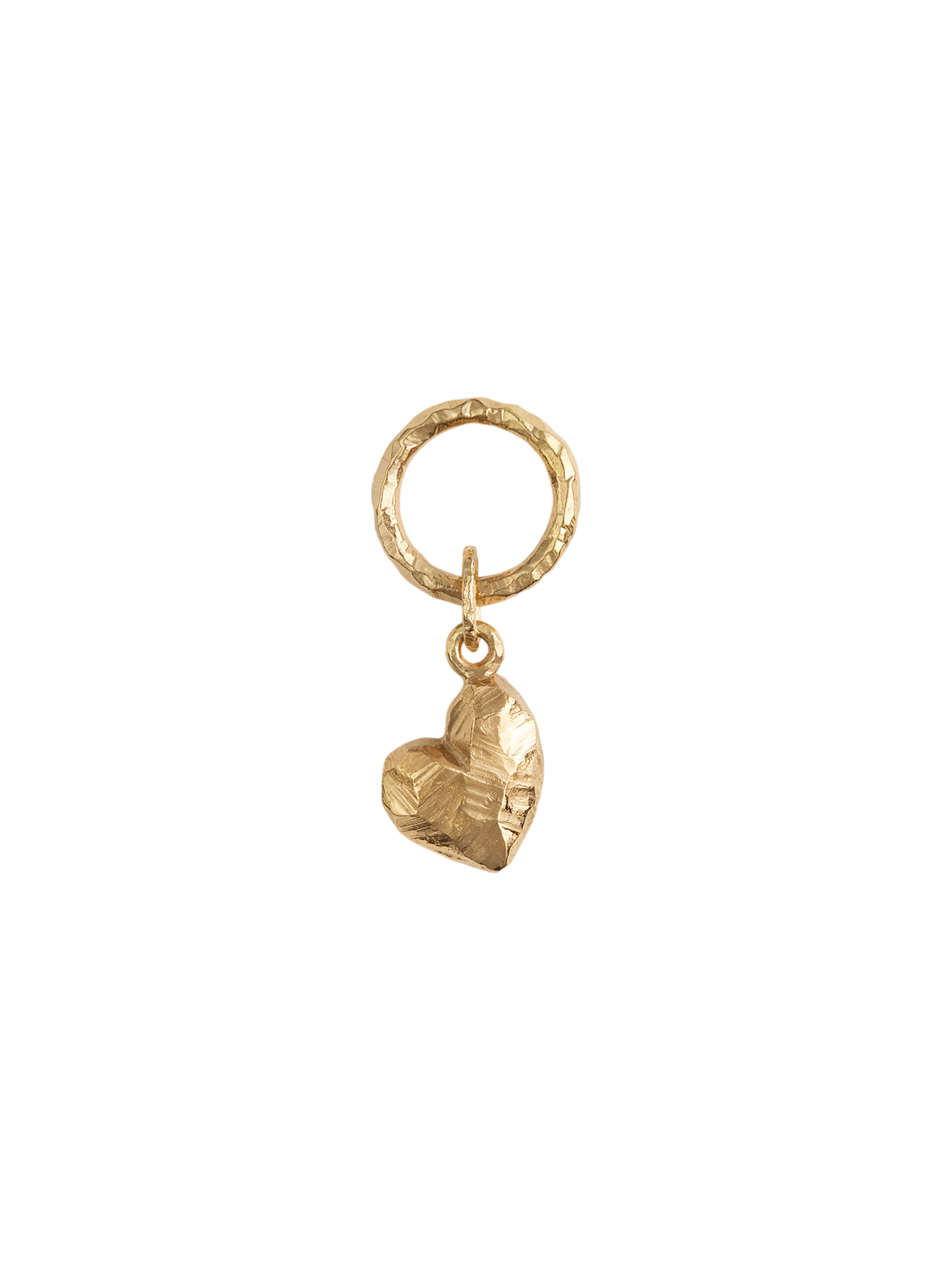 Ringo heart pendant in 18k yellow gold